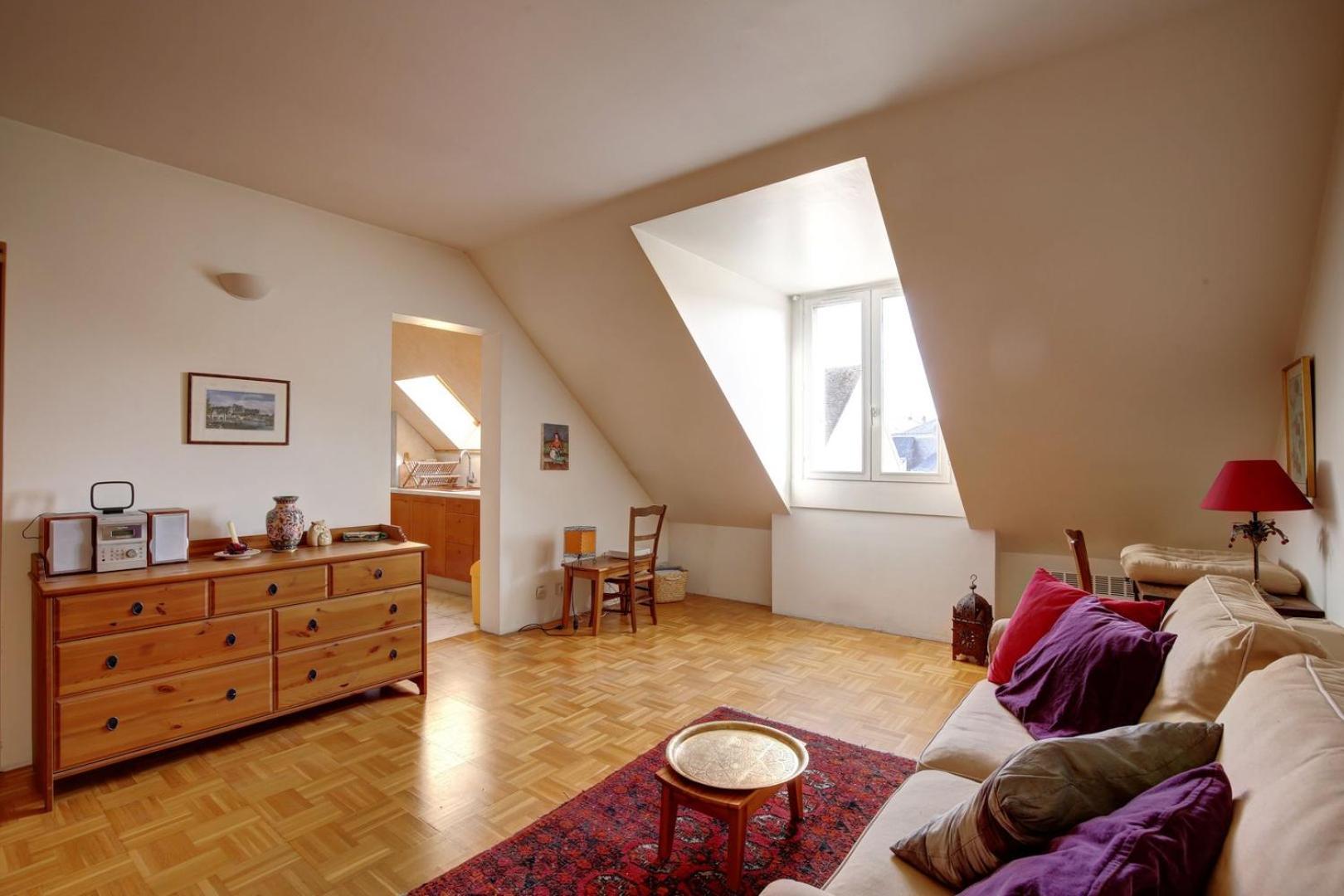 Large T2 with view of the Château d'Amboise Extérieur photo